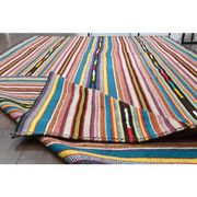 Vintage Turkish Oushak Handmade Wool & Cotton Rug 180x298
