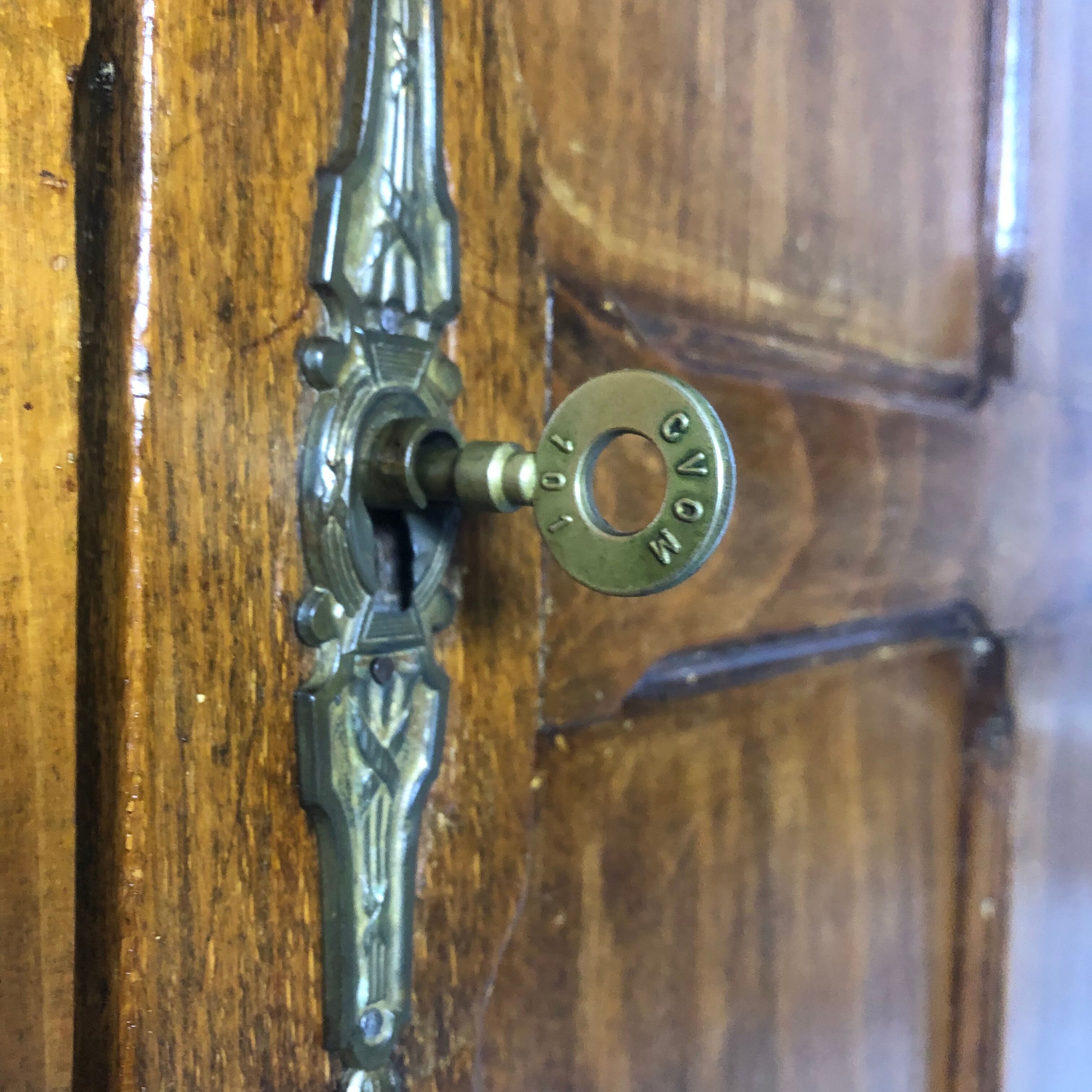 Parisian wooden wardrobe