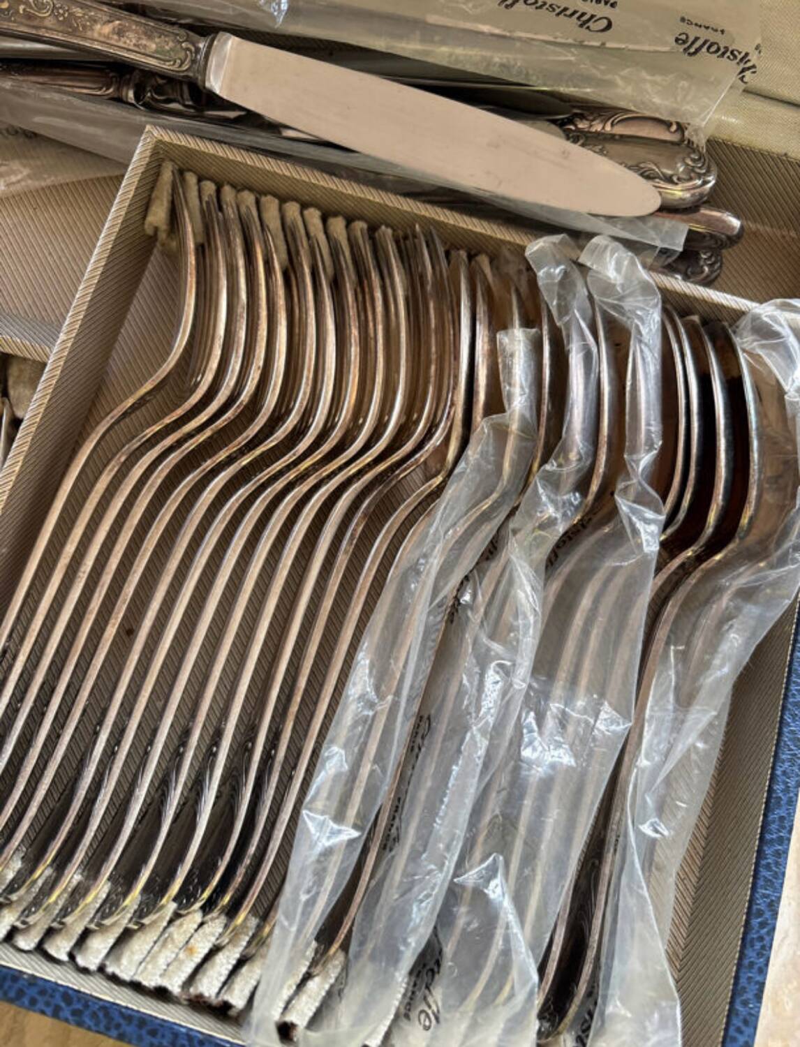 Christofle Marly 48-piece cutlery set