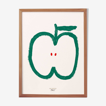 The Apple - wall poster 50x70cm