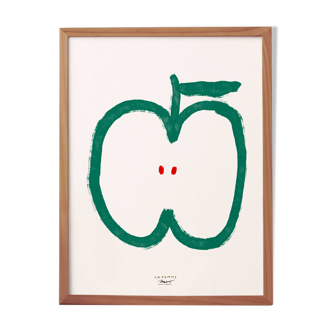 The Apple - wall poster 50x70cm