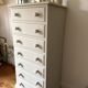Renovated old wooden chest of drawers