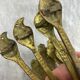 Bronze coat hooks