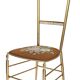 Paire de chaises Chiavari à dossier haut