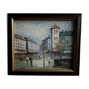 Vue de paris par Burnett,