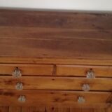 Commode en pin anglaise XIX siècle