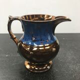 Former jersey pitcher golden ceramics - vintage blue