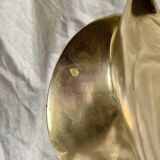 Vintage Gold Brass Heron - 43cm