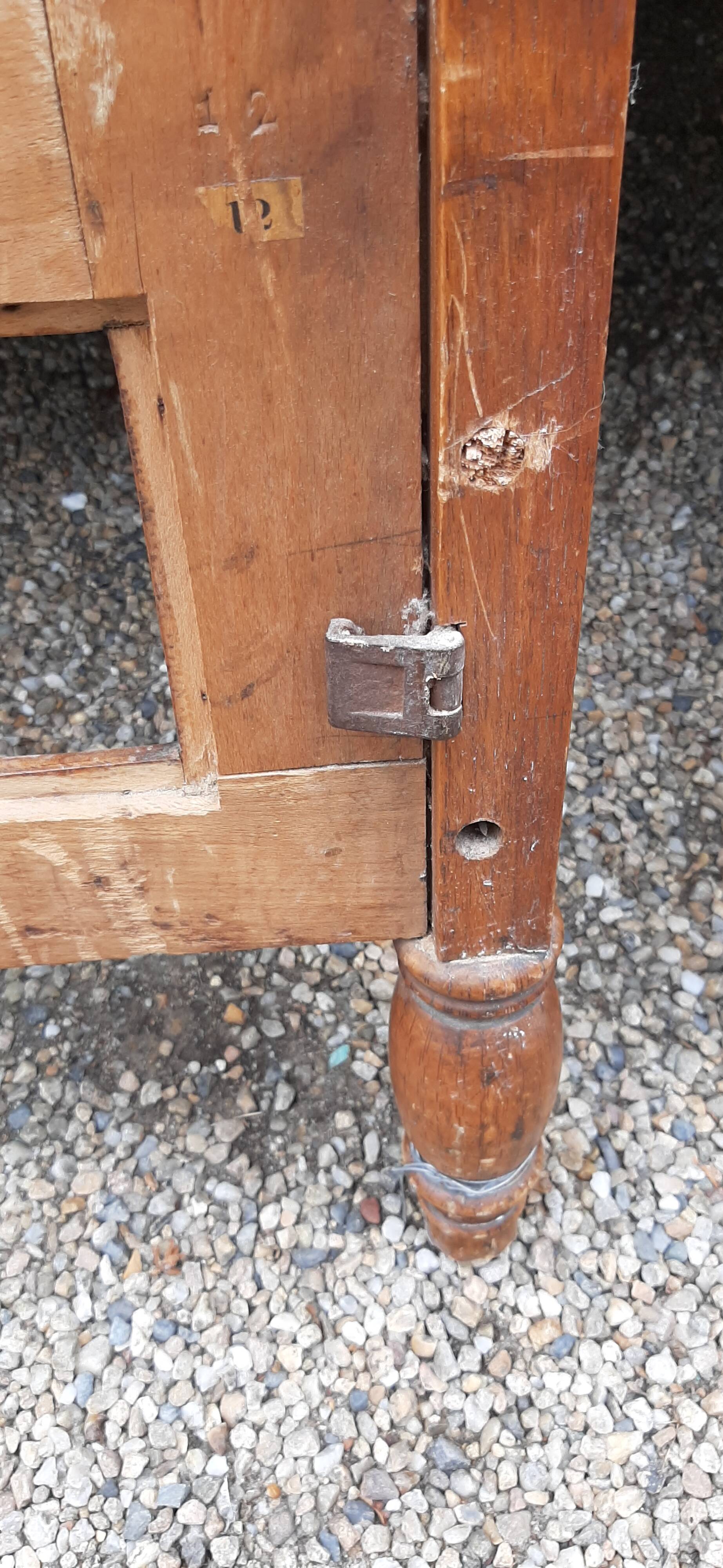 thonet head and footboard