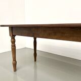 Small farmhouse table / desk in solid cherry wood