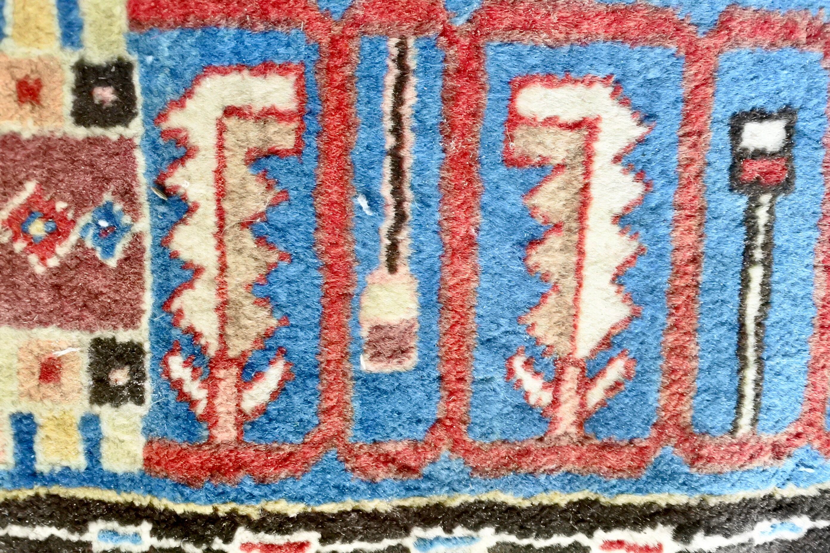 Caucasian Vintage carpet 200x135cm.