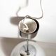 White opaline suspension 70s height 58 cm diameter 48.5 cm