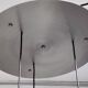 Murano Glass and Varnished Metal 3-Light Pendant by Toni Zuccheri for Venini