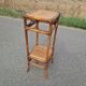 Vintage rattan stool