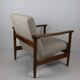 GFM-142 armchair, design by Edmund Homa from the 70s, beige boucle - 2 pieces available