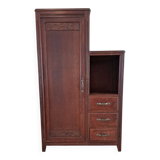 Asymmetrical Art Deco wardrobe