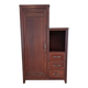 Asymmetrical Art Deco wardrobe