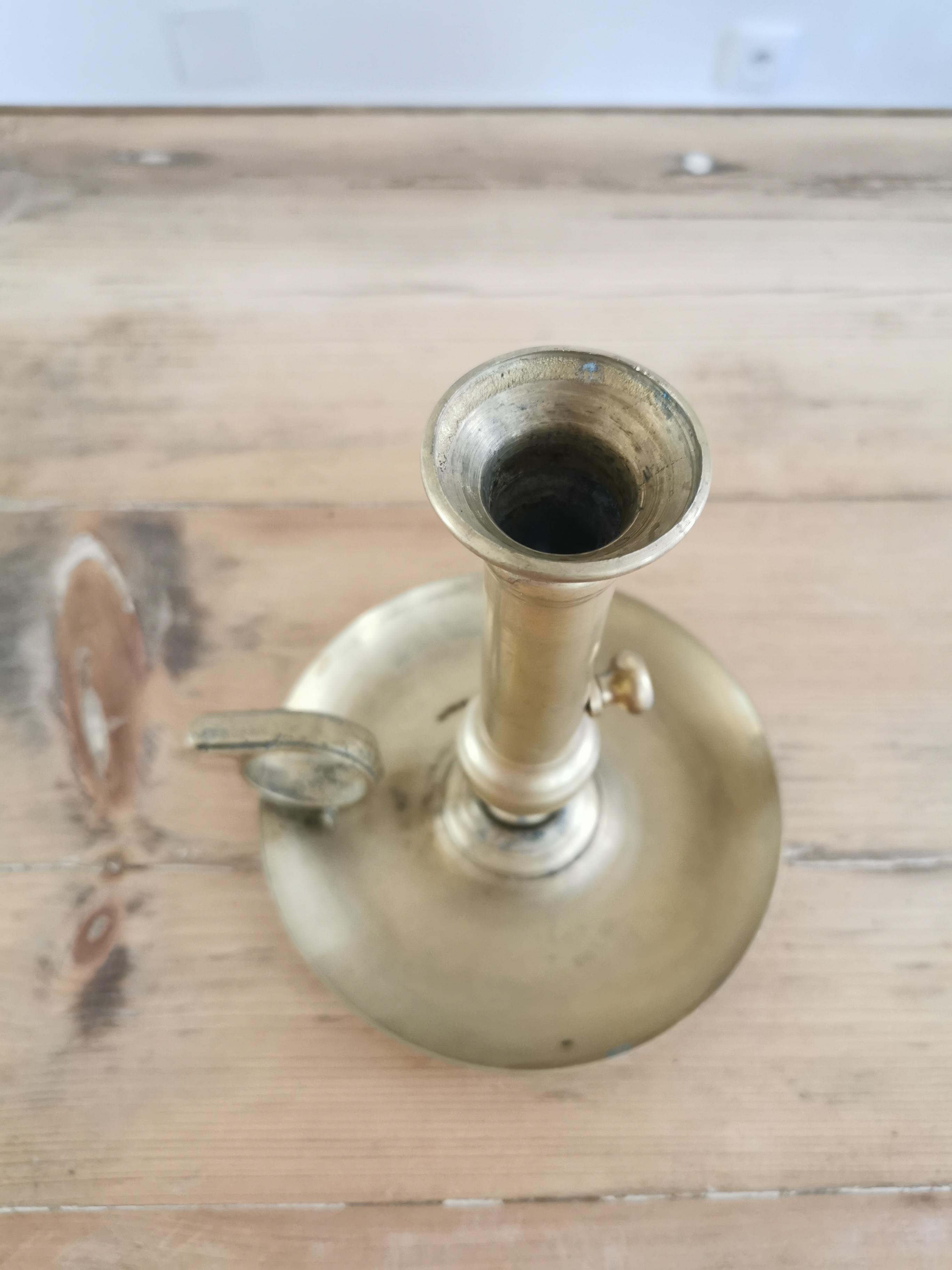 Brass candle holder