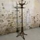 Porte-manteau en bois cintré style Thonet – porte manteau sur pied