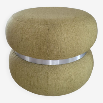 Pouf rond vintage