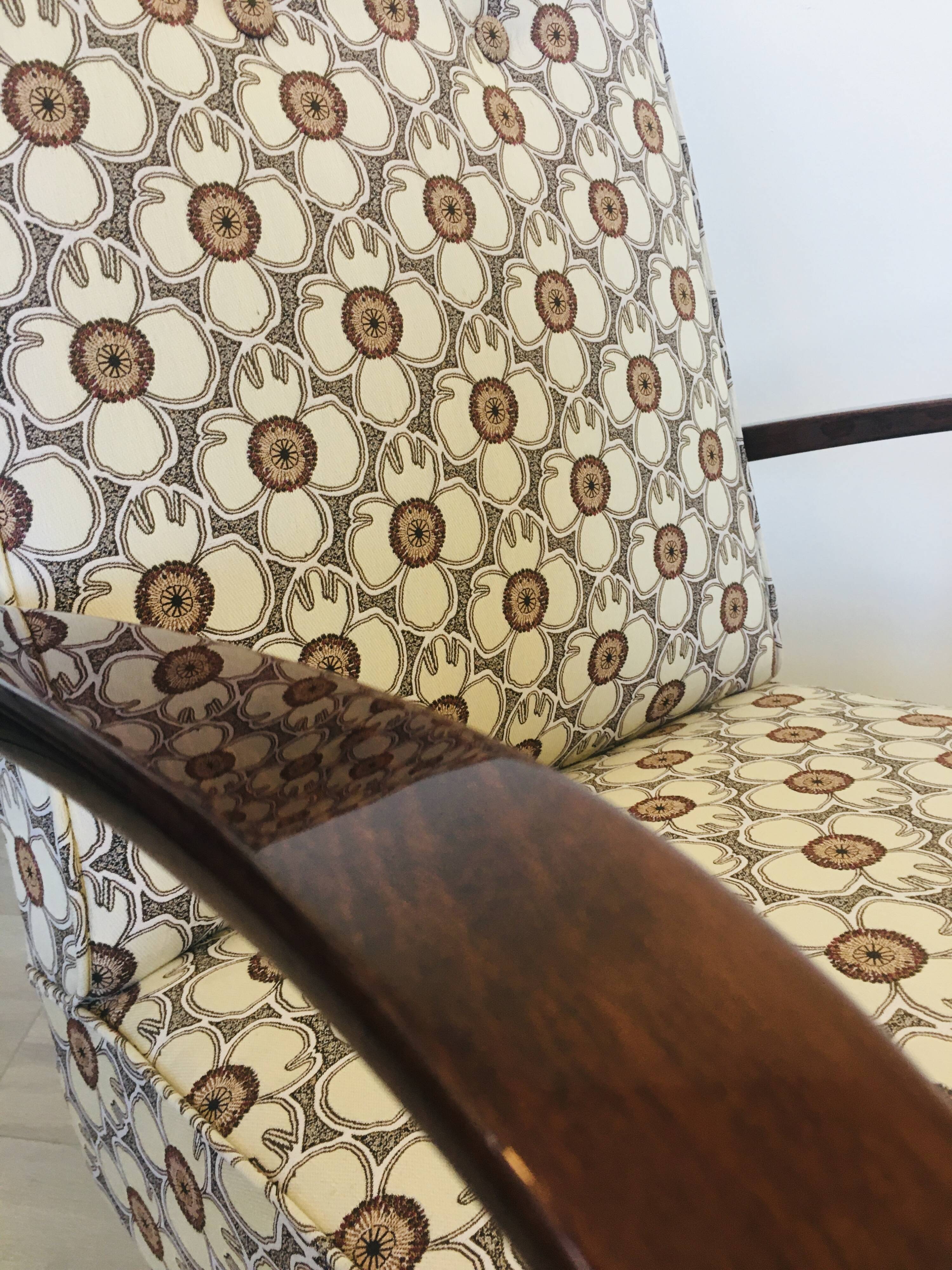 Lounge Armchair by Jaroslav Smidek,   Czechoslovakia 1970’s