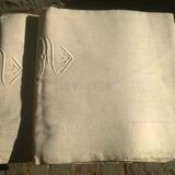 Old sheet "with monogram"