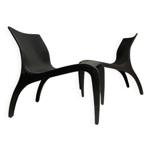 Deux fauteuils lounge