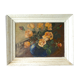 Painting, still life, flower, roses bouquet