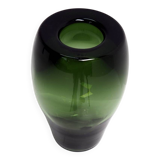1930s Green Vase by Andries Copier for Glasfabriek Leerdam