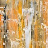 Abstract painting table