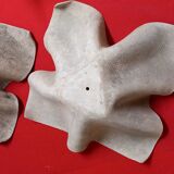 Pair of planters model handkerchief Willy Guhl, Eternit edition