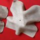 Pair of planters model handkerchief Willy Guhl, Eternit edition