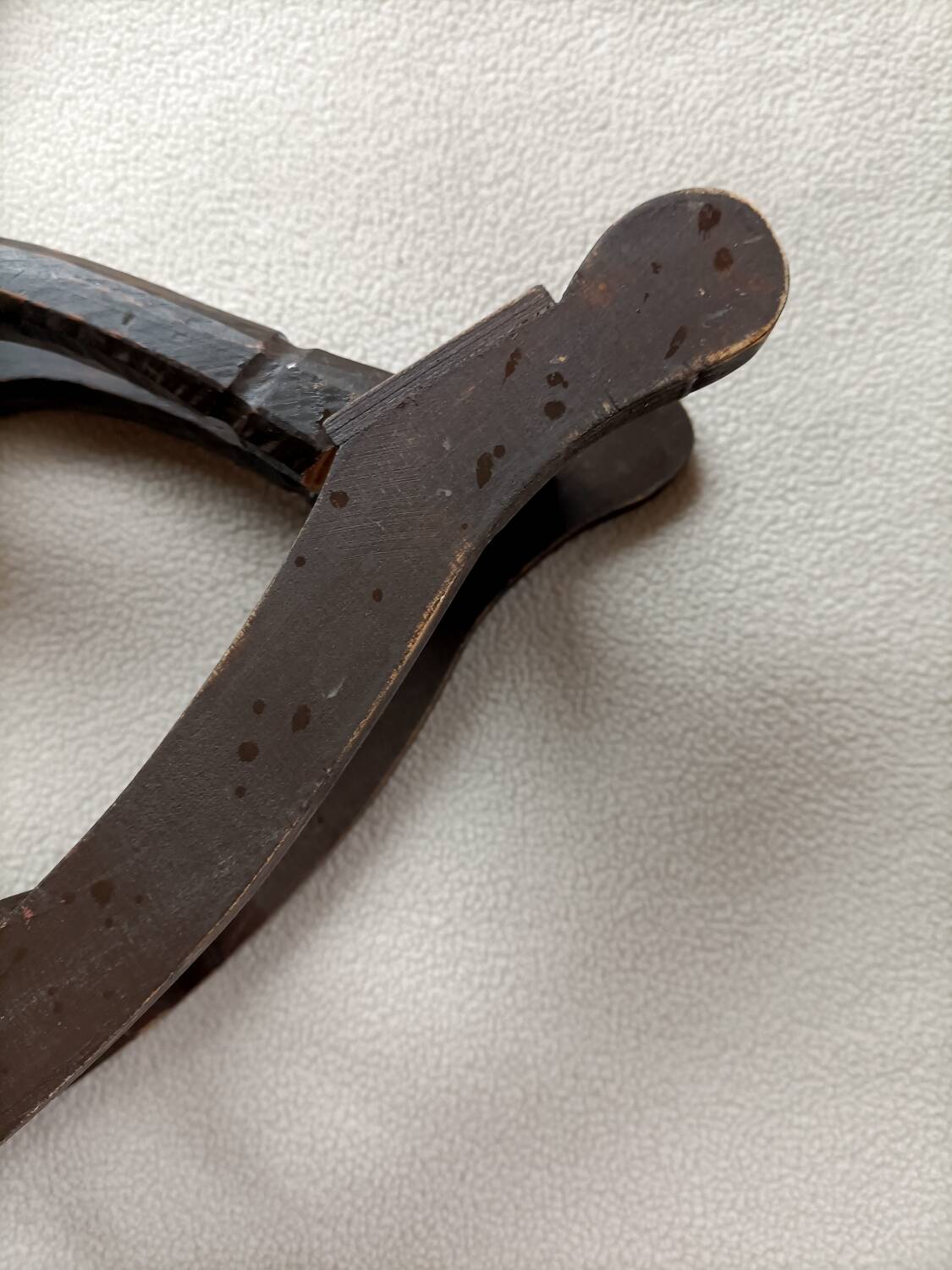 Retro wooden rocking horse