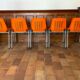 Plastic chairs