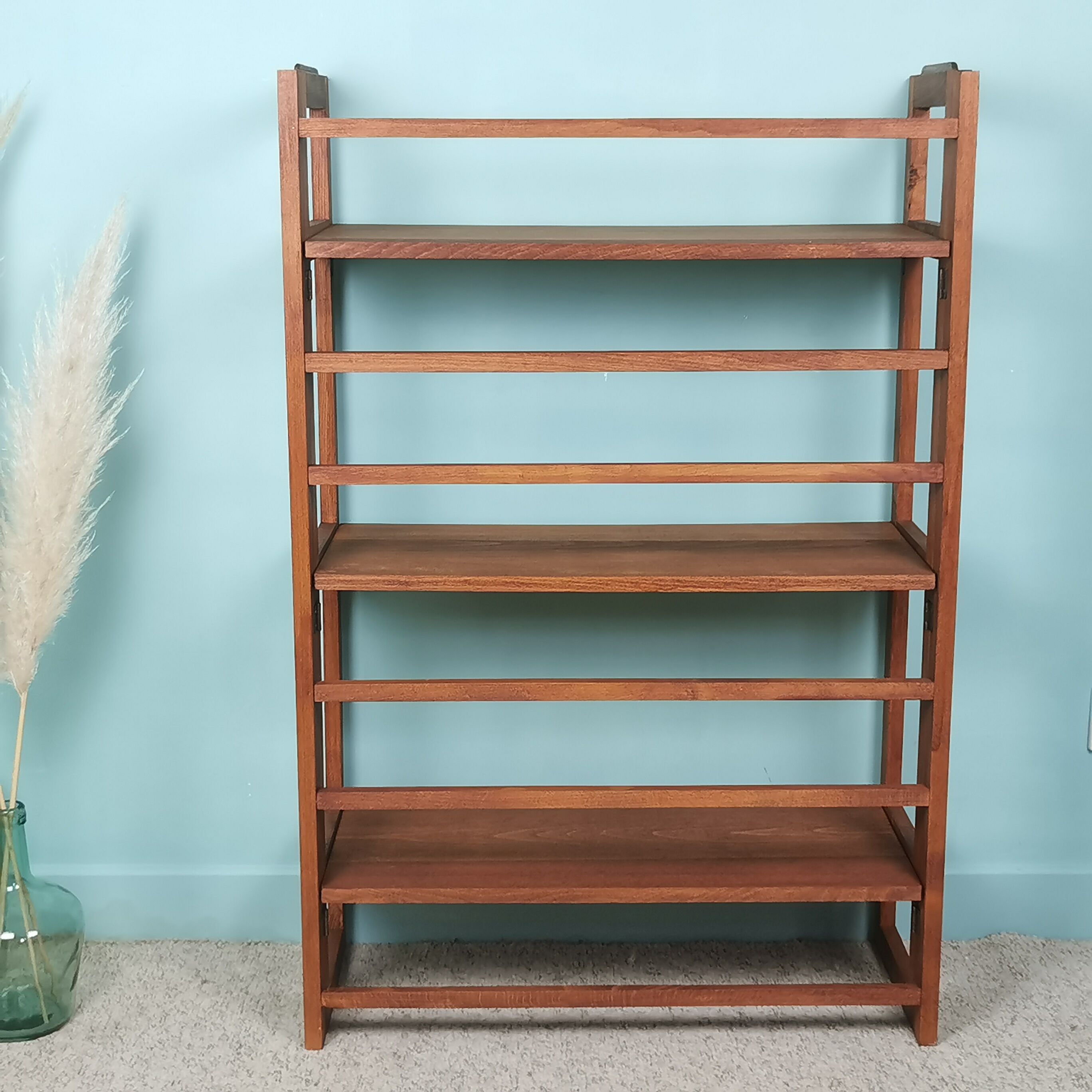 Folding bookcase shelf 50