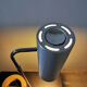 Swiss aluminium lamp, Baltensweiler, 1970