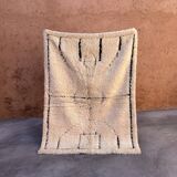White Marmoucha Moroccan rug - 200 x 148 cm