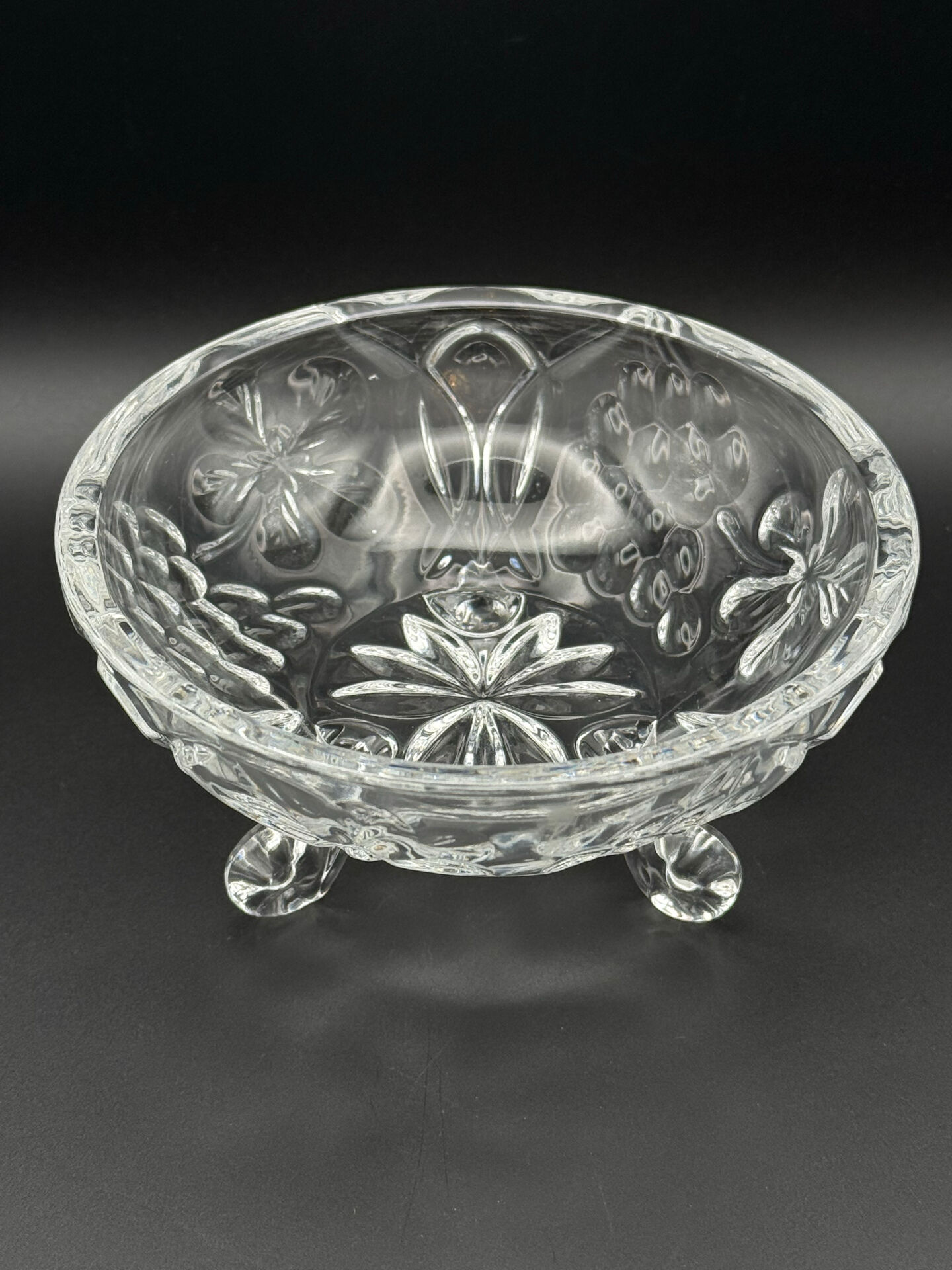 Footed candy dish
