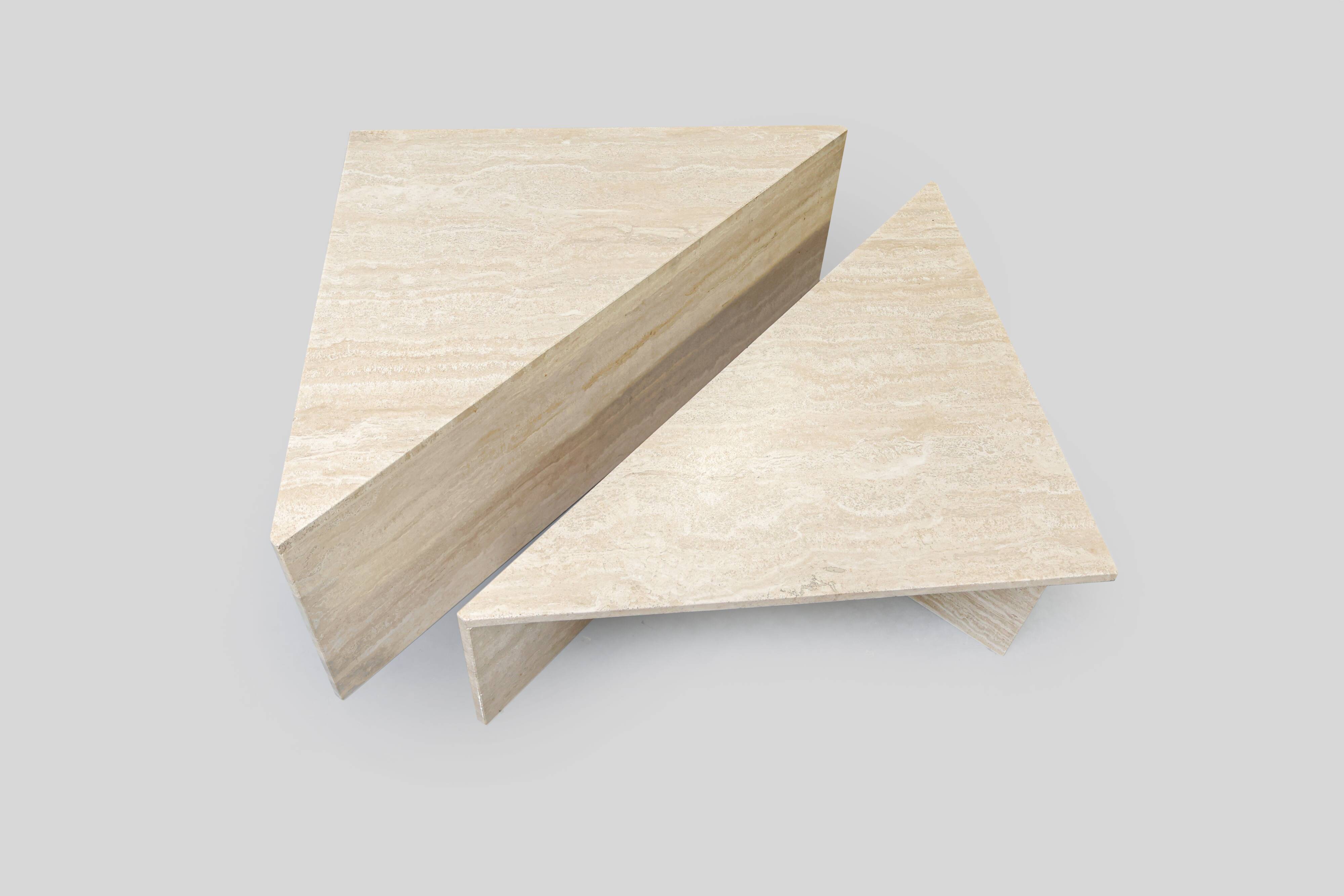 Rod shaped coffee tables by Up&Up Italy