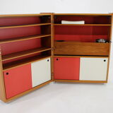 Teak folding bar by Johannes Andersen, Denmark 1960