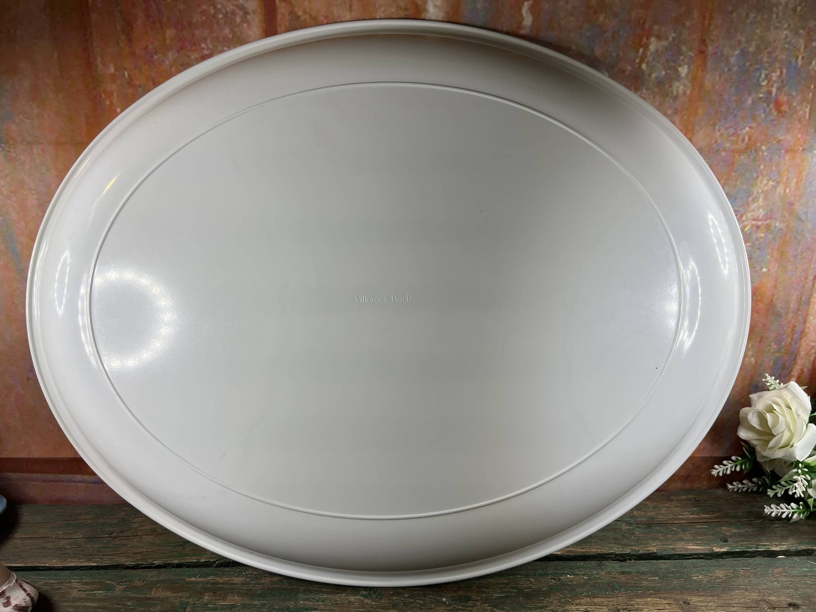 Large oval tray Villeroy Boch Basket Garden