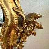 Large vintage baroque gold mirror 102x68