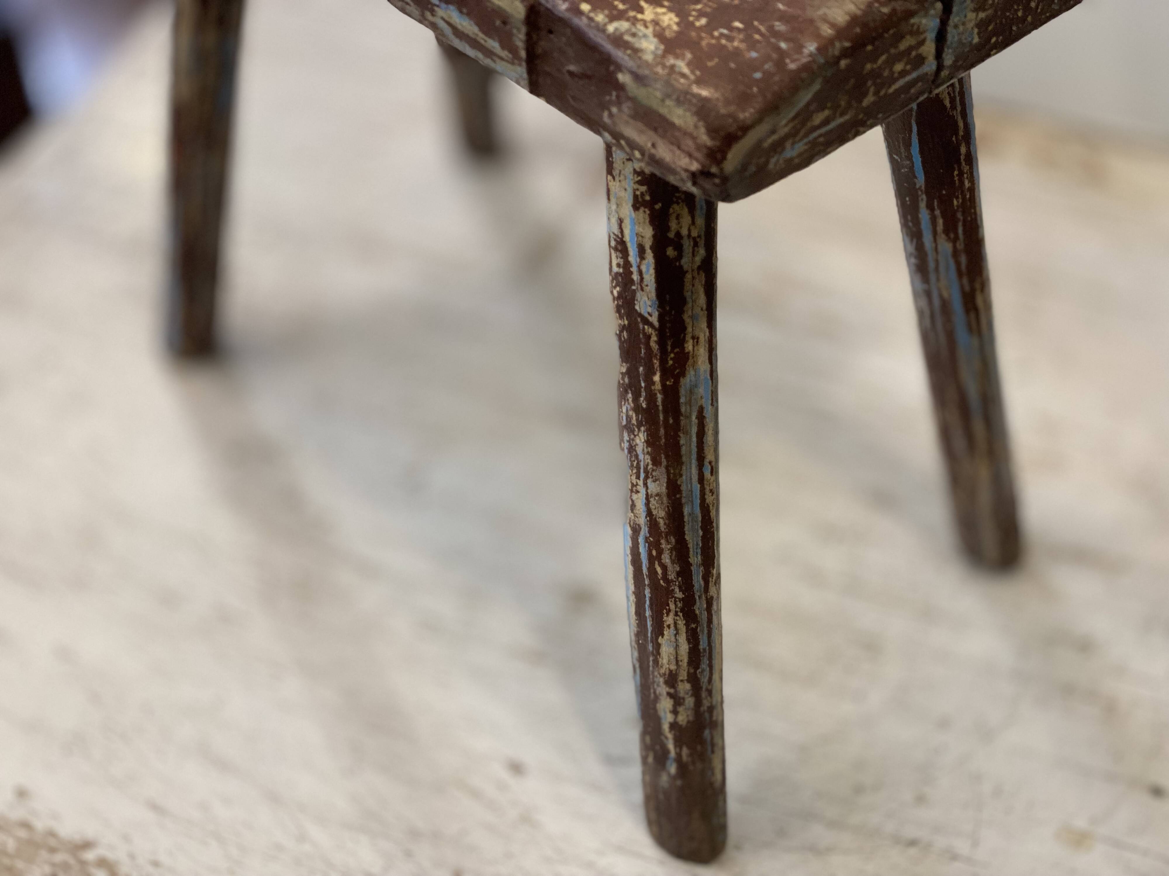 Small wooden stool