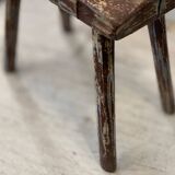 Petit tabouret bois