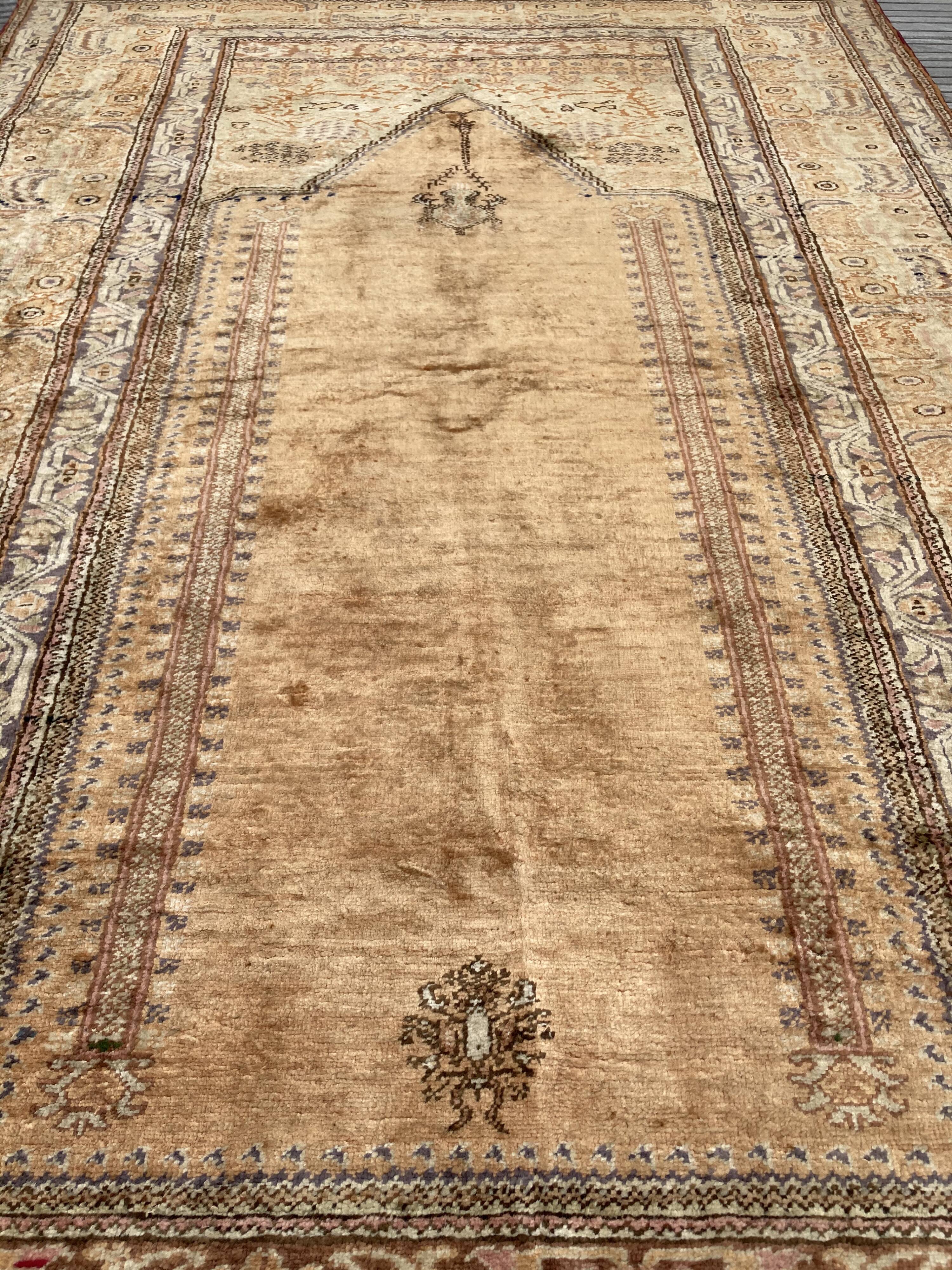 Silky Kayseri Turkish carpet, 116x183 cm