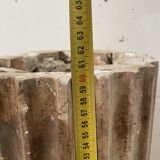 Old plaster column