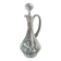 Decanter in blown and cut crystal