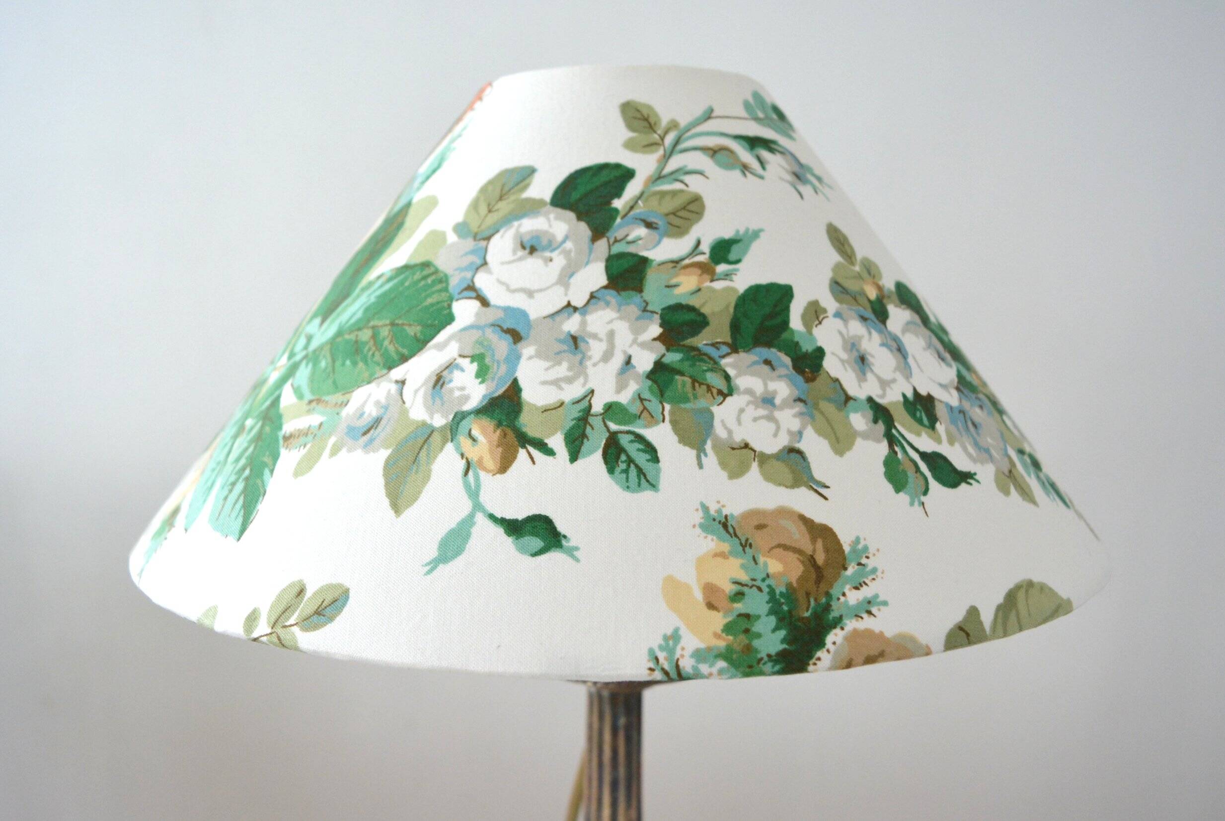 Abat-jour floral Décoratif, abat-jour style anglais fleurs