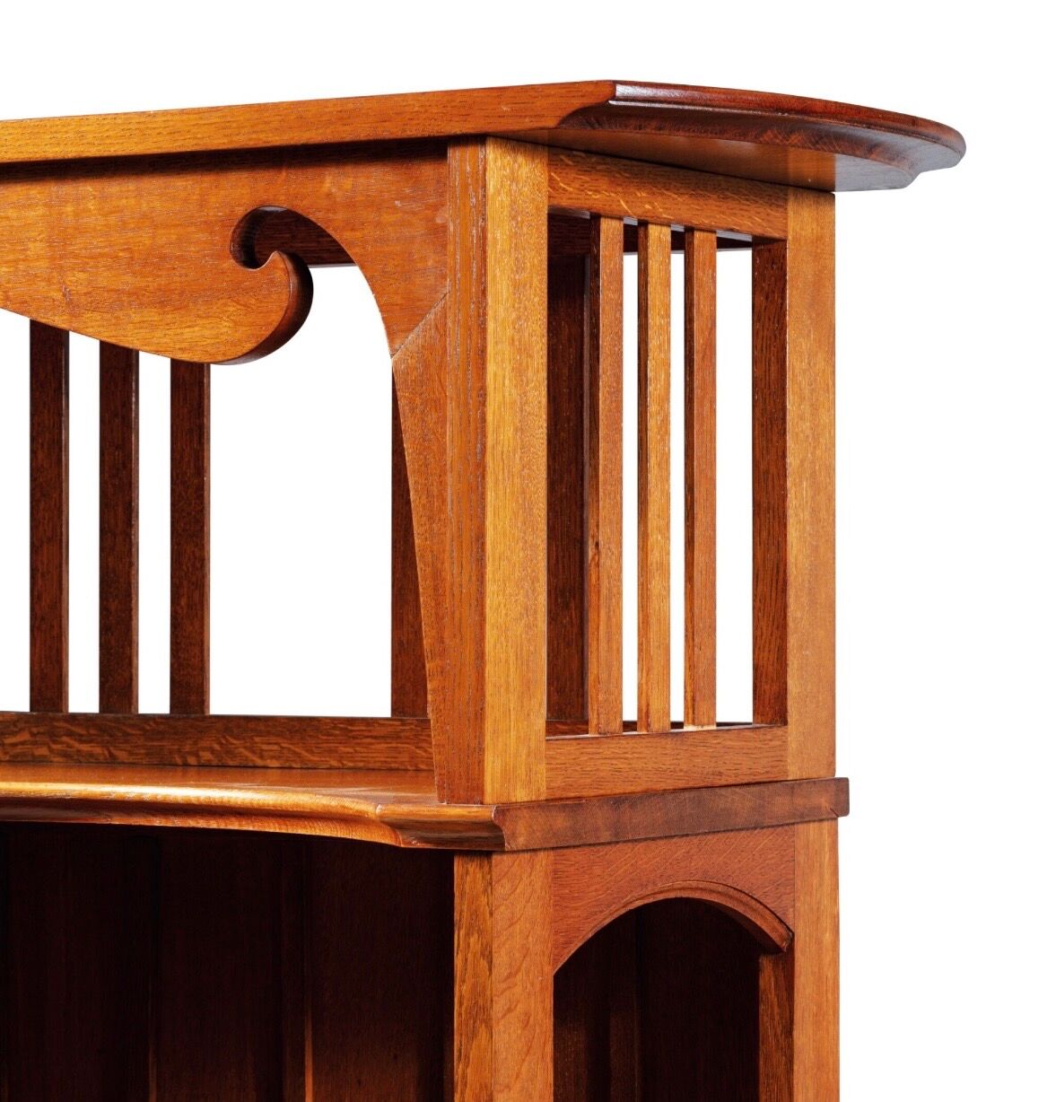 Gustave serrurier-bovy  buffet - vaisselier chambre d'artisan  circa 1