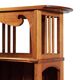 Gustave serrurier-bovy  buffet - vaisselier chambre d'artisan  circa 1